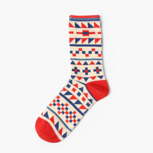 Geometry pattern Socks